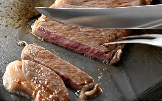 【森三商会】4等級以上の未経産雌牛限定　近江牛ステーキ600g(200g×3枚)（ロース）【GM01W】