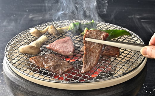 【森三商会】4等級以上の未経産雌牛限定　近江牛上焼肉500g(モモ・カルビ・霜降りバラ）【GM12W】