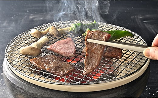 【森三商会】4等級以上の未経産雌牛限定　近江牛赤身焼肉500g（モモ）【GM13W】