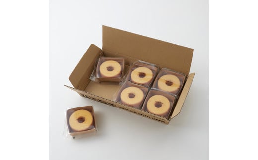 【年内発送】【クラブハリエ】【限定】近江八幡バームクーヘンｍｉｎｉ６個入 シェアボックス 個包装【FC07W】