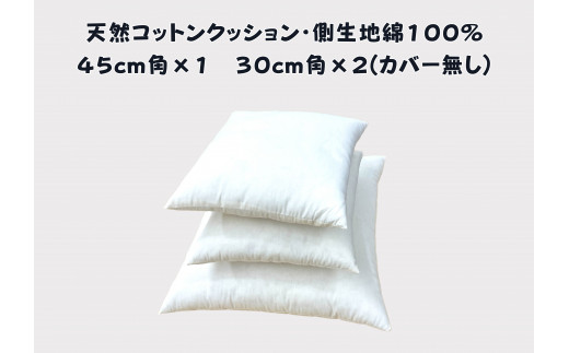 寝室やリビングをおしゃれに飾るベッドクッション（無地、カバーなし）【CW123W1】
