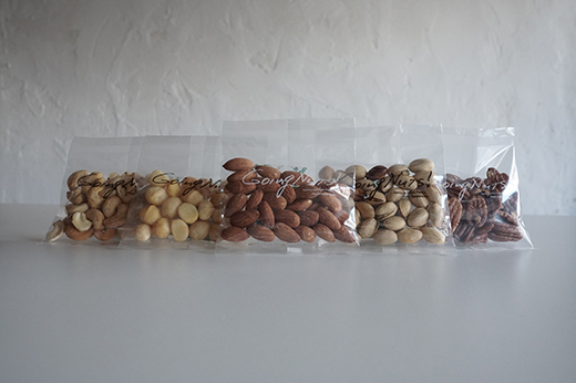 近江八幡燻製工房シリーズ【35g×燻製ナッツ5種各2袋】【DE03W】