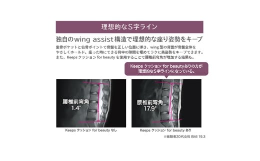 【nishikawa/西川】 Keeps クッション for beauty グレー【P391W】