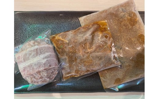 近江牛カレー（200g×1個）・近江牛ハンバーグ（150g×1個）・近江牛デミグラスすじ煮込み（150g×1個）【AB100W】