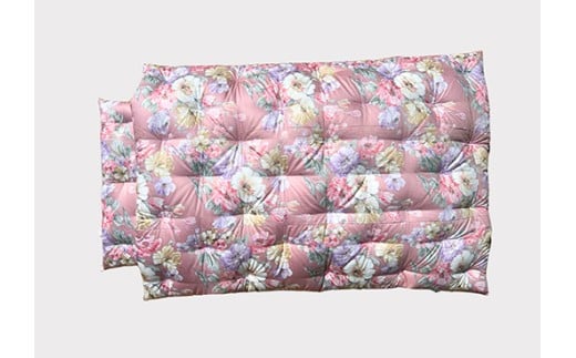 ふとん打ち直し（シングルサイズ）　オルレアン柄　やわらかい生地　２枚組【CW130W】