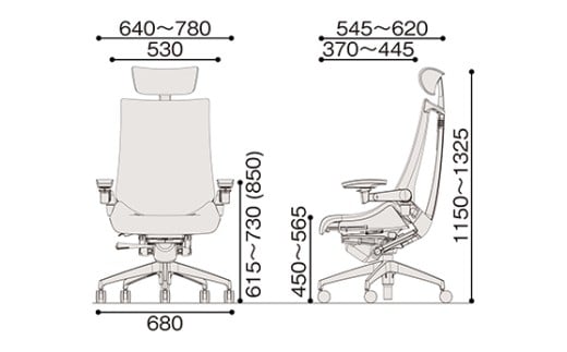 イトーキ『アクト２』メッシュバック ヘッドサポート付 抵抗付きウレタンキャスター ブラックフレーム 座張地(PV)：ブラックT（KJ457JVEMT1T1CF）【EI167W】