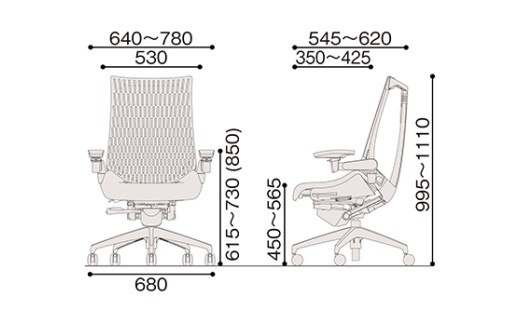 イトーキ『アクト２』エラストマーバック 抵抗付きウレタンキャスター ライトグレーフレーム 座張地(PV)：ライトグレーＷ（KJ427PVMGW6T6CF）【EI171W】