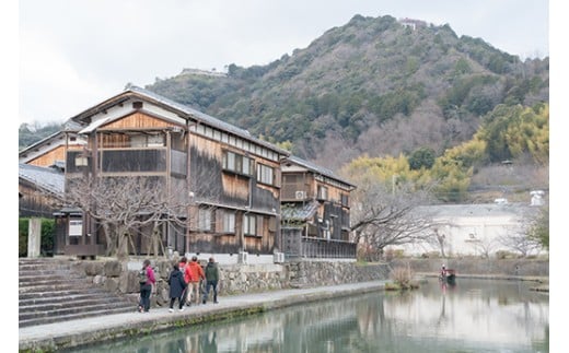 はちたび「八幡堀の魅力を歩いて体感する旅」（ピラティス×ノルディックウォーキング）【HP01W】