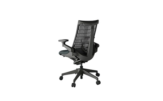 イトーキ アクト2ダークグレー オフィスチェア【エラストマー・ハイバック/日本製】ゲーミングチェア(KJ427PVW2C3CF)【EI193W】