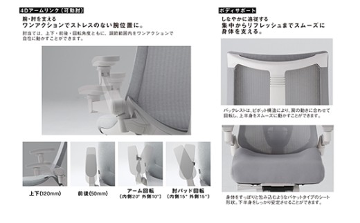 イトーキ アクト2 ブラック オフィスチェア【エラストマー・ハイバック/日本製】ゲーミングチェア(KJ427PVT1T1CF)【EI194W】