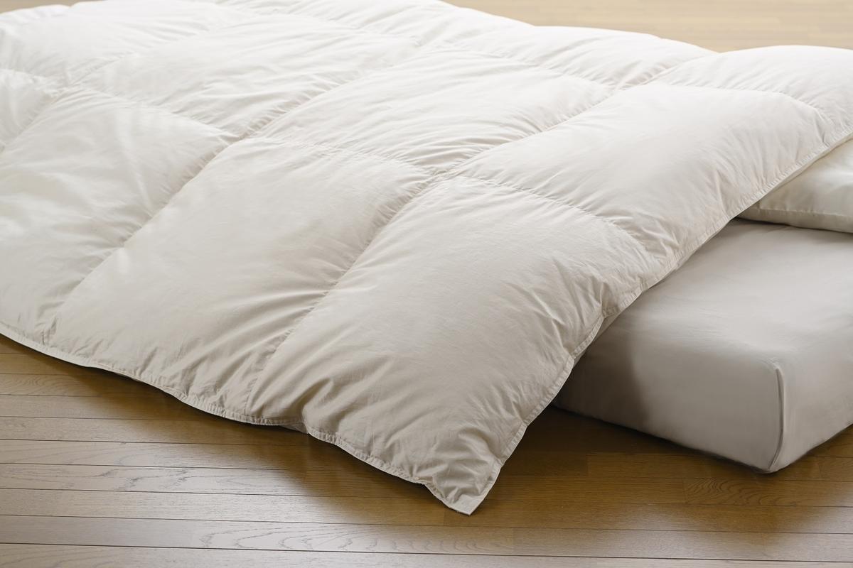 仕立て直し　羽毛ふとんシングルサイズのリフォーム　最高級仕様コース【CW70W】