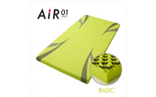 【 nishikawa 西川 】 エアー01 マットレス BASIC セミダブル サイズ 配色 イエロー 【P233W】 マットレス マットレス マットレス 寝具 寝具