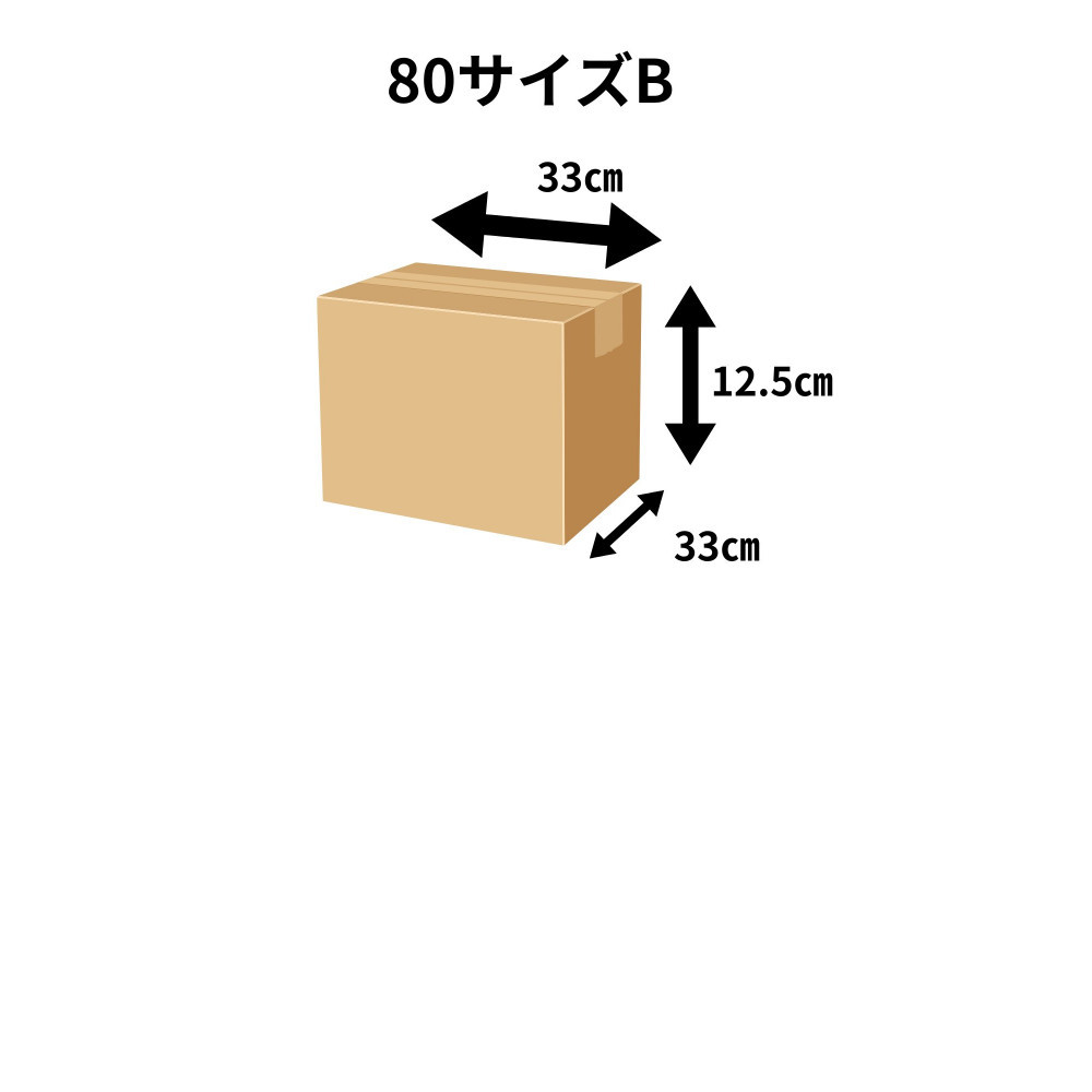 梱包用ダンボールケース　80サイズB　計40枚
