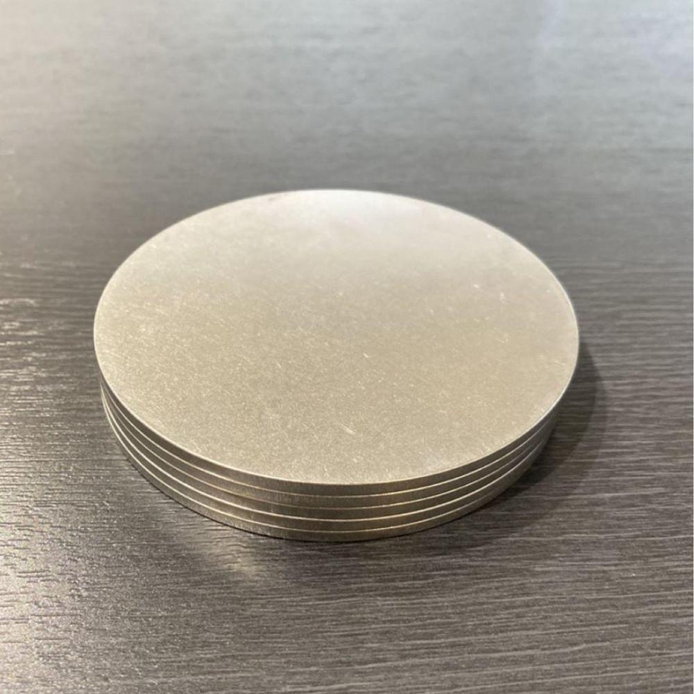 ステンレス製コースター 5枚セット｜野洲市 ステンレス製 コースター 5枚セット シンプル デザイン 耐久性 高品質 国産 インテリア キッチン雑貨 コーヒー ティータイム ギフト プレゼント お取り寄せ 通販 ふるさと納税 ｜