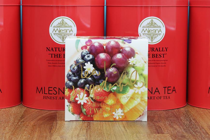 ムレスナティー 40種の季節のフルーティーブレンドコレクション 贈り物にも最適！｜野洲市 フルーツティー セレクション ギフト 紅茶 ブレンドティー 香り高い ティータイム 癒し 贈答品 お取り寄せ 通販 ふるさと納税｜