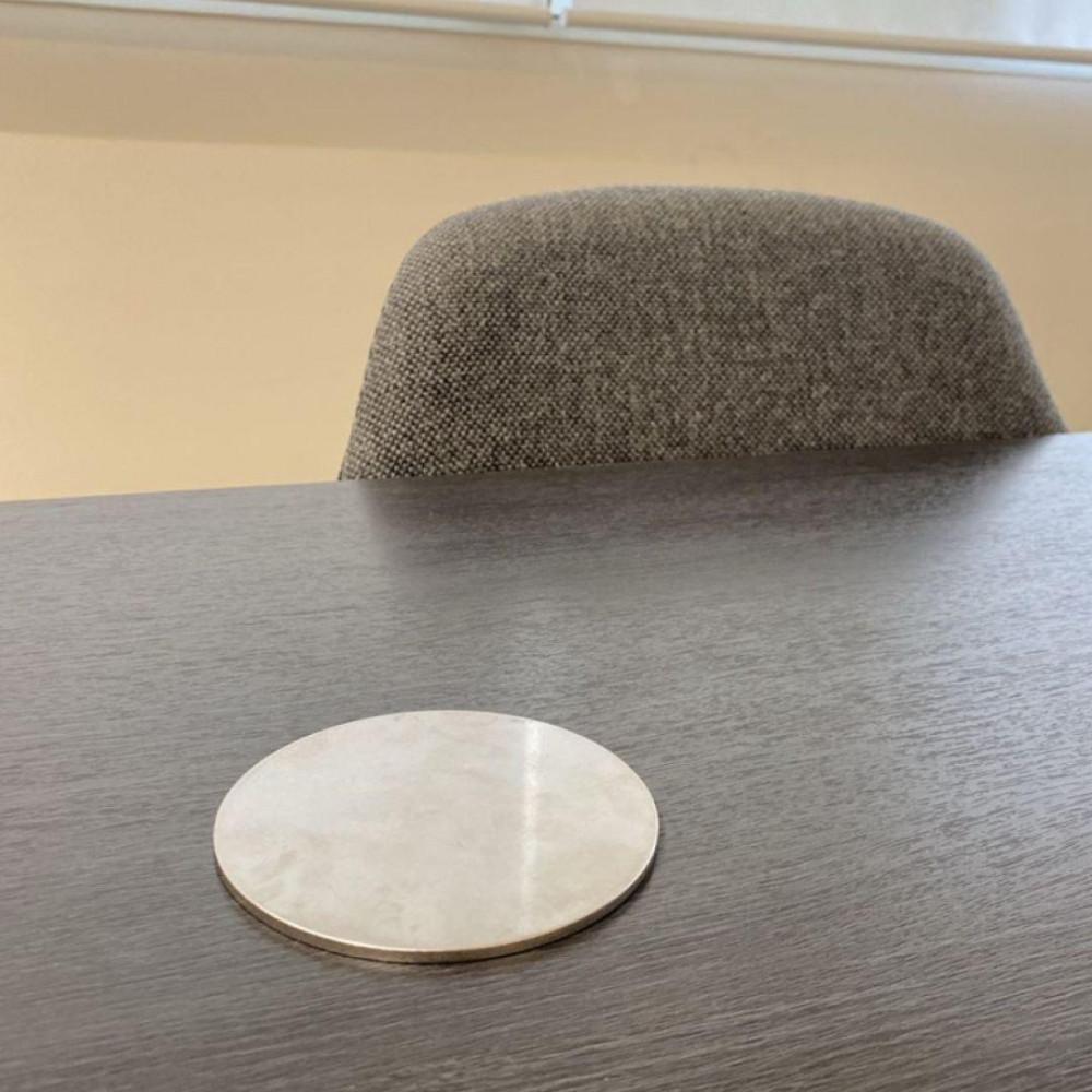 ステンレス製コースター 5枚セット｜野洲市 ステンレス製 コースター 5枚セット シンプル デザイン 耐久性 高品質 国産 インテリア キッチン雑貨 コーヒー ティータイム ギフト プレゼント お取り寄せ 通販 ふるさと納税 ｜