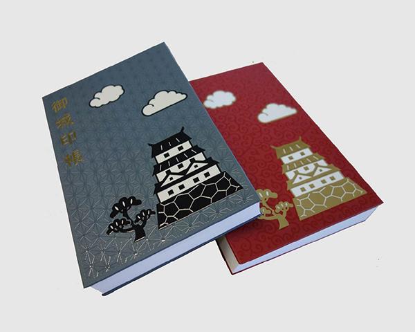 御城印帳「城柄」｜野洲市 伝統工芸 日本製 手作り 御朱印帳 和紙製 高品質 手触り 上質 紙製品 神社仏閣巡り 記念品 ギフト｜