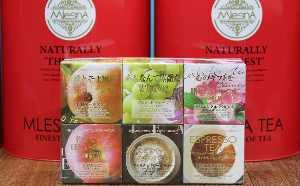 ムレスナティー 紅茶 人気のロングセラーフレーバー。CUBE BOX 6個セット｜野洲市  フレーバーティー ギフト 紅茶専門店 フレーバー セット CUBE BOX  プチ贅沢 ティータイム リラックス プレゼント お取り寄せ 通販 ふるさと納税