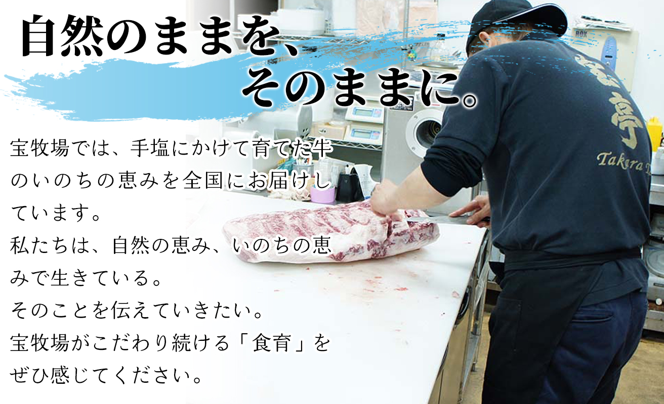 【A-341】 宝牧場 近江牛ヒレ焼肉用 500g［高島屋選定品］