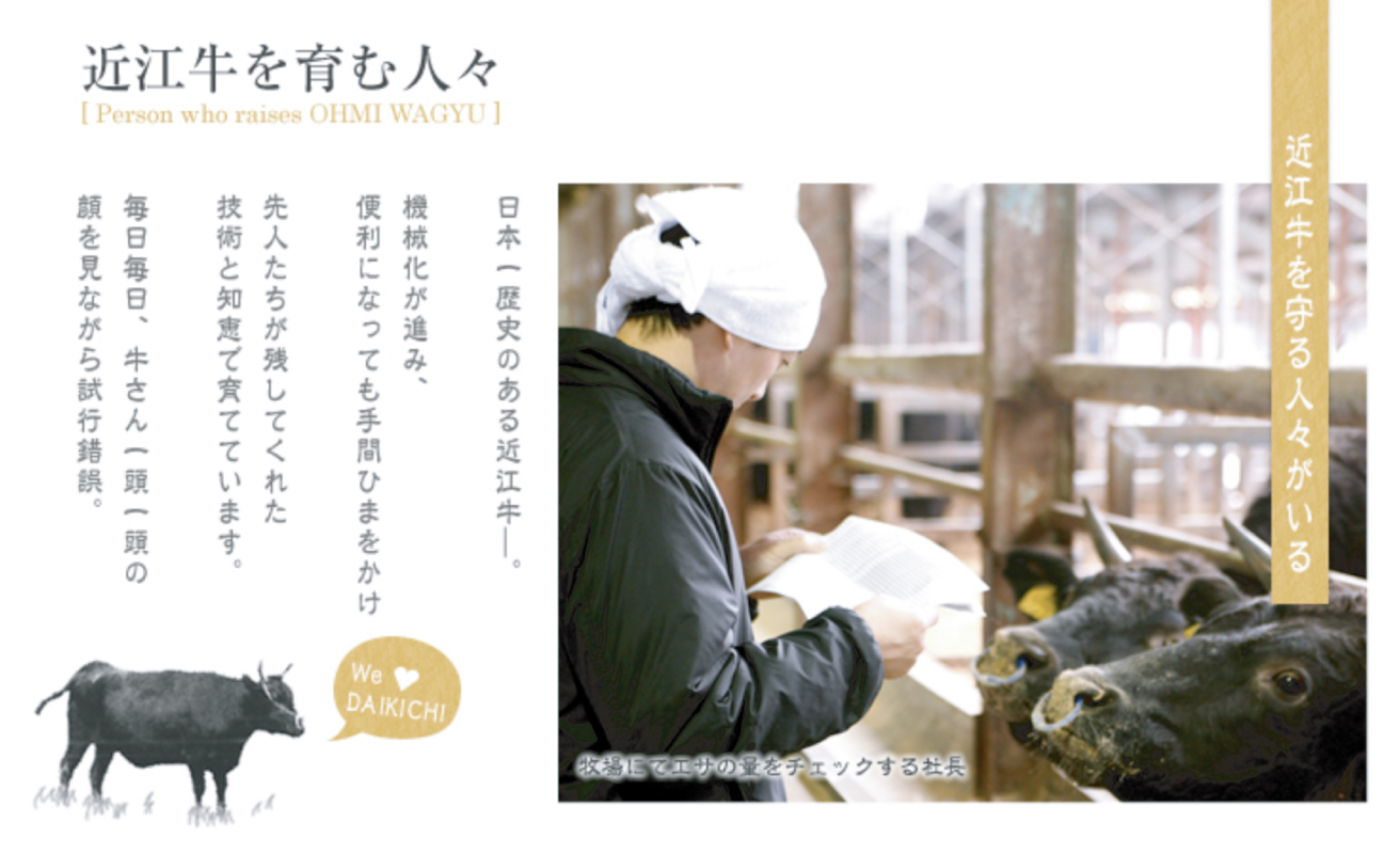 【A-050】大吉商店　近江牛 手切りヒレすき焼きセット　200g×2／計400g 　わりした付き【高島屋選定品】