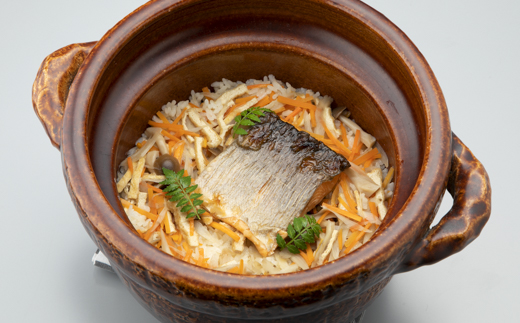 【B-817】魚治 湖里庵　琵琶ます炊き込みご飯［高島屋選定品］