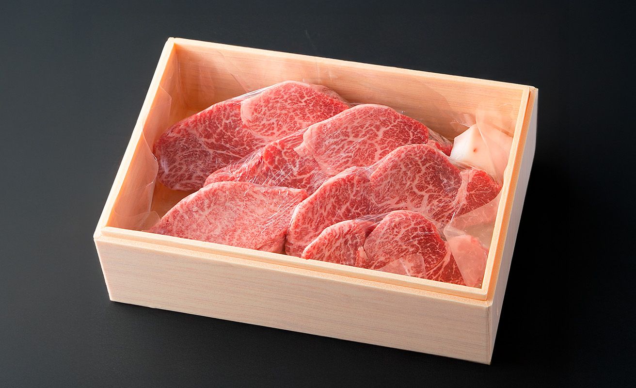 【A-318】宝牧場 近江牛ヒレステーキ 5枚/計750g ［高島屋選定品］