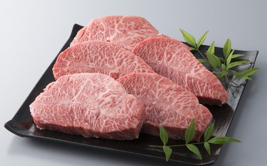 【A-010】大吉商店 近江牛赤身希少部位ステーキコースＢ（頒布会４カ月） ［高島屋選定品］