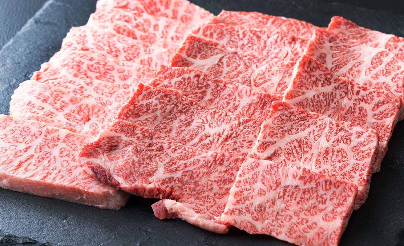 【A-015】大吉商店 近江牛霜降りカルビ焼肉用Ａ 500g［高島屋選定品］