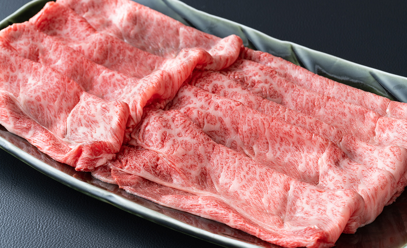 【A-017】大吉商店 近江牛肩ロースすきやき用Ａ　500g ［高島屋選定品］