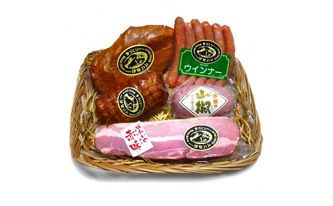 伊吹ハム 伊吹の味わい ハム セット 山椒 ソーセージ ウインナー ベーコン スモーク チキン 詰め合わせ 滋賀県 米原市