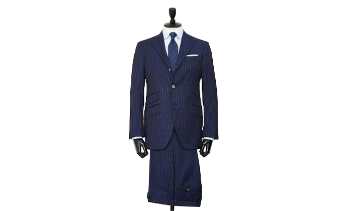 【ふるさと納税】azabu tailor オーダースーツ お仕立券 国産 高級 生地 使用 スーツ オーダー チケット ファッション 服 男性 メンズ ビジネス 国産 高級 麻布テーラー