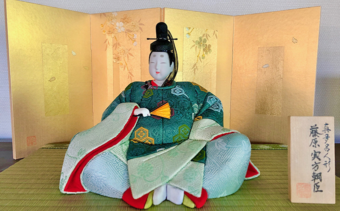 【Galleryかくとだに特別仕様】藤原実方朝臣人形 インテリア 真多呂人形 伝統工芸品 工芸品