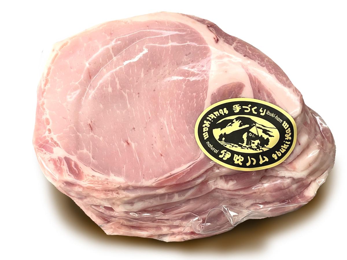 伊吹ハム ロース ハム スライス 300g ギフト キャンプ BBQ 肉 お肉 豚 豚肉 おつまみ 国産 滋賀県 米原市