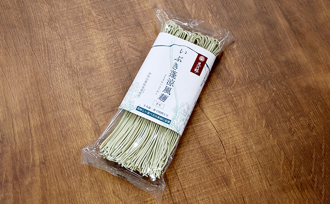 いぶき蓬（よもぎ）涼風麺 6人前 麺類 半生そうめん 素麺 そうめん