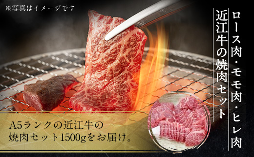 近江牛 焼肉 セット 1500g　牛肉 和牛 黒毛和牛 国産　AI31