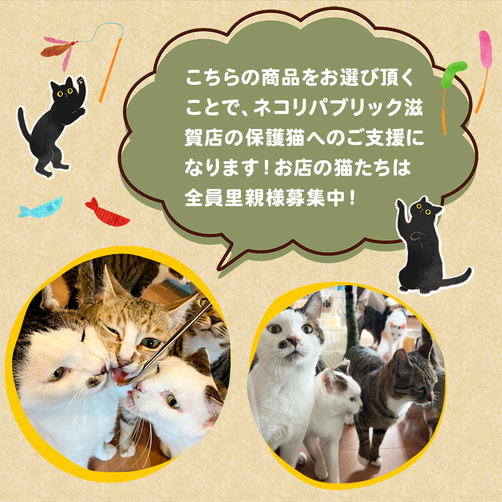 保護猫支援 ネコリパブリック滋賀オリジナル チャンキーニットベッドC BR03