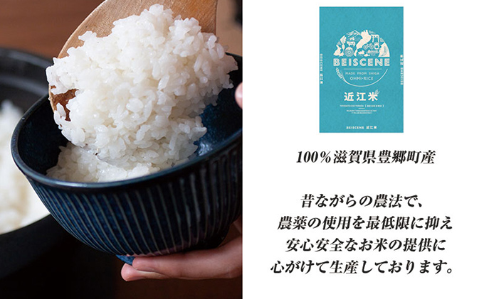 【12月～1月までの限定寄附額】 特A受賞歴 定期便 コシヒカリ 10kg×10ヶ月 令和7年産 滋賀県豊郷町産 近江米 お米 白米 ごはん ライス 主食 炭水化物 おにぎり CP1201