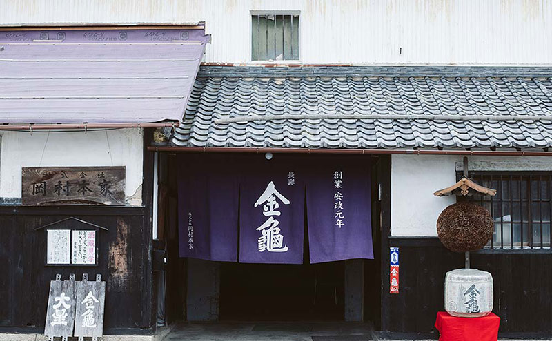 長寿金亀白80　火入　720ml　地酒　日本酒　岡村本家　近江