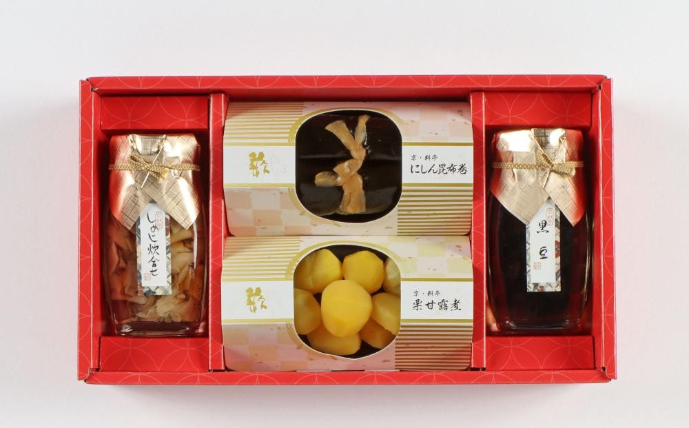 	《期間限定～12/15》【わらびの里】京のお正月 おせち料理詰合せ 4品｜京都 老舗料亭 厳選 人気 単品おせち［ おせち用惣菜 おばんざい おすすめ おせち お節 お取り寄せ 通販 送料無料 ふるさと納税 ］