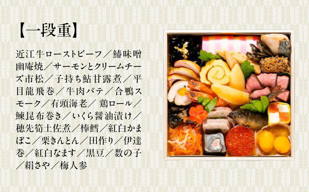 【京料理 佐近】おせち 一段重 1～2人前｜京都 和洋折衷懐石 人気おせち［ 京都 御室 和洋風おせち一段 1人 2人 グルメ 京料理 懐石料理 人気 おすすめ 2027 正月 お祝い お取り寄せ 通販 送料無料 年内配送 冷蔵お届け ふるさと納税 ］