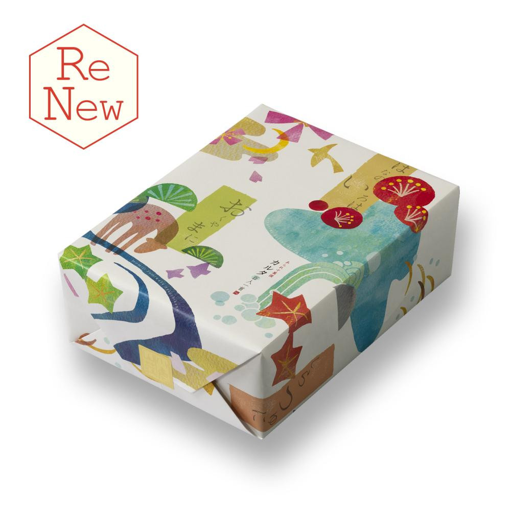 【小倉山荘】カルタ百人一首 化粧箱(中)（袋数の目安：約100袋）｜京都 老舗 あられ せんべい レビュー高評価 人気セット［食べ比べ 詰め合せ 個包装 ギフトにぴったり グルメ おすすめ お菓子 和菓子 プレゼント 贈答 送料無料］