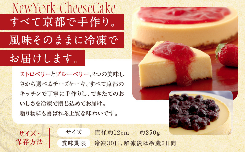 【パパジョンズ】ブルーベリーチーズケーキ 12cm｜京都 チーズケーキ専門店 人気 スイーツ［ 濃厚 クリーミー おいしい グルメ おすすめ スイーツ お菓子 洋菓子 ケーキ お取り寄せ 通販 送料無料 ふるさと納税 ］