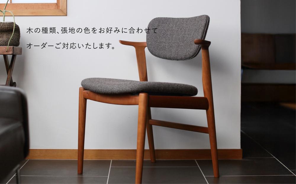 【FILE FURNITURE WORKS】チェア（KS1-F / ウォールナット）［ 京都 家具 インテリア 椅子 イス  おしゃれ 高級 人気 おすすめ 国産 職人 一点もの オーダー 東京 田園調布 ショールーム ］ 