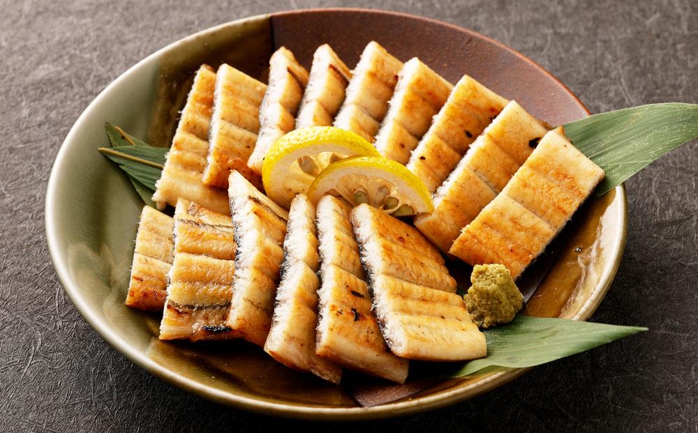 【秋月】うなぎ白焼き炭火手焼き 2尾セット