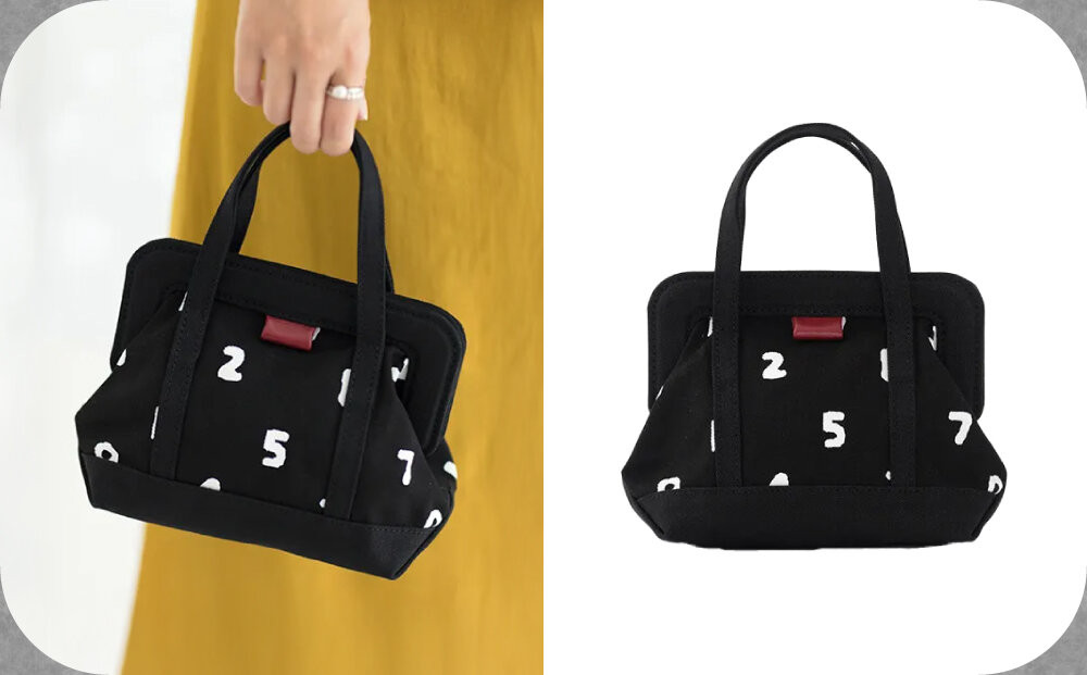 SOU・SOU×Y’SACCS トートガマ 小/SO-SU-U｜京都 SOUSOU バッグ 人気ブランド［ テキスタイルデザイン 京都 ブランド コラボ トート 鞄 ソウソウ おしゃれ 人気 おすすめ シンプル 柄 旅行 おでかけ バッグ かばん プレゼント ギフト お取り寄せ 通販 送料無料 ふるさと納税 ］