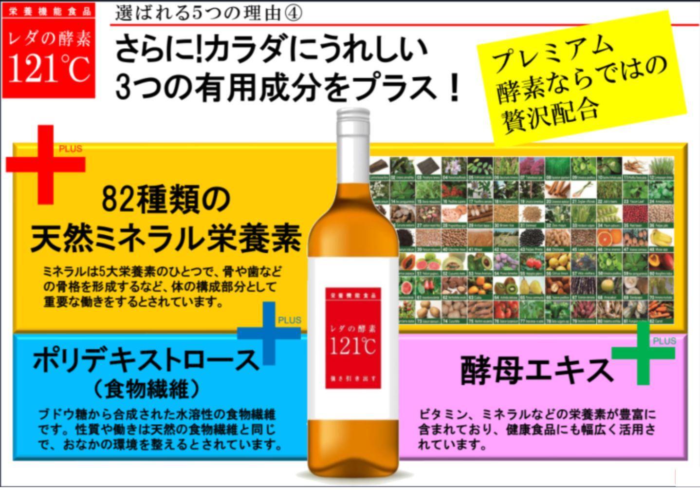【レダ】レダの酵素121℃ 600ml