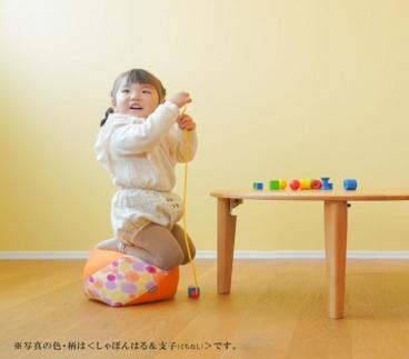 【 洛中高岡屋 】えがおつながる、おざぶとん『おじゃみキッズ学（がく）』（しゃぼんふゆ＆藍玉）