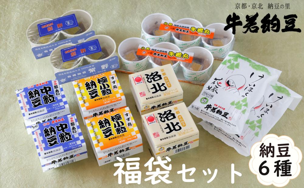 【牛若納豆】福袋セット（6種類・合計32パック）