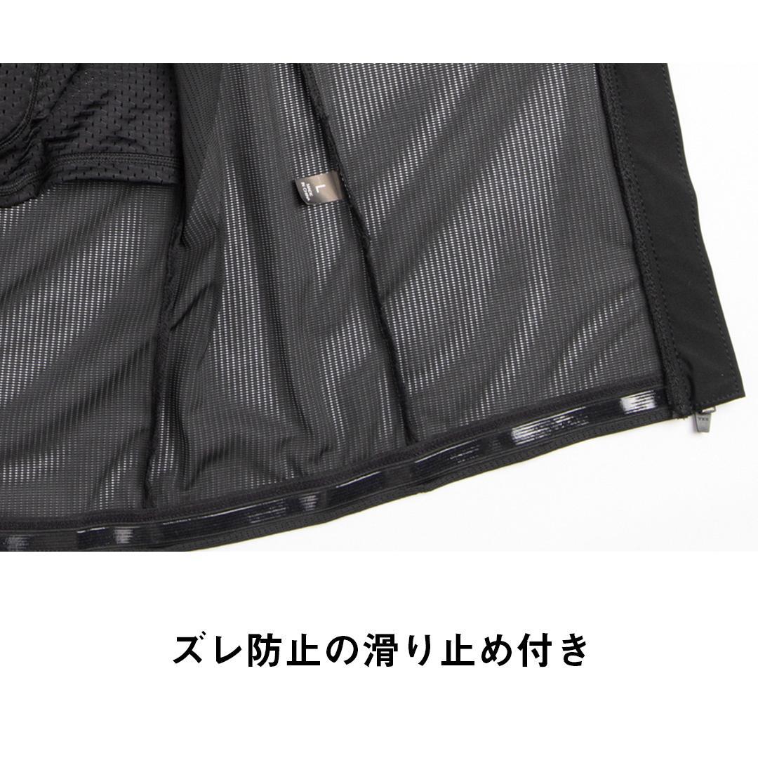 【デグナー】CEレベル2 エアスルーインナープロテクター長袖[PS-14]【サイズL】［ 京都 バイクギア プロテクター 人気 おすすめ 革 レザー ツーリング ライダー バイカー バイク ブランド メーカー ギア パーツ ］