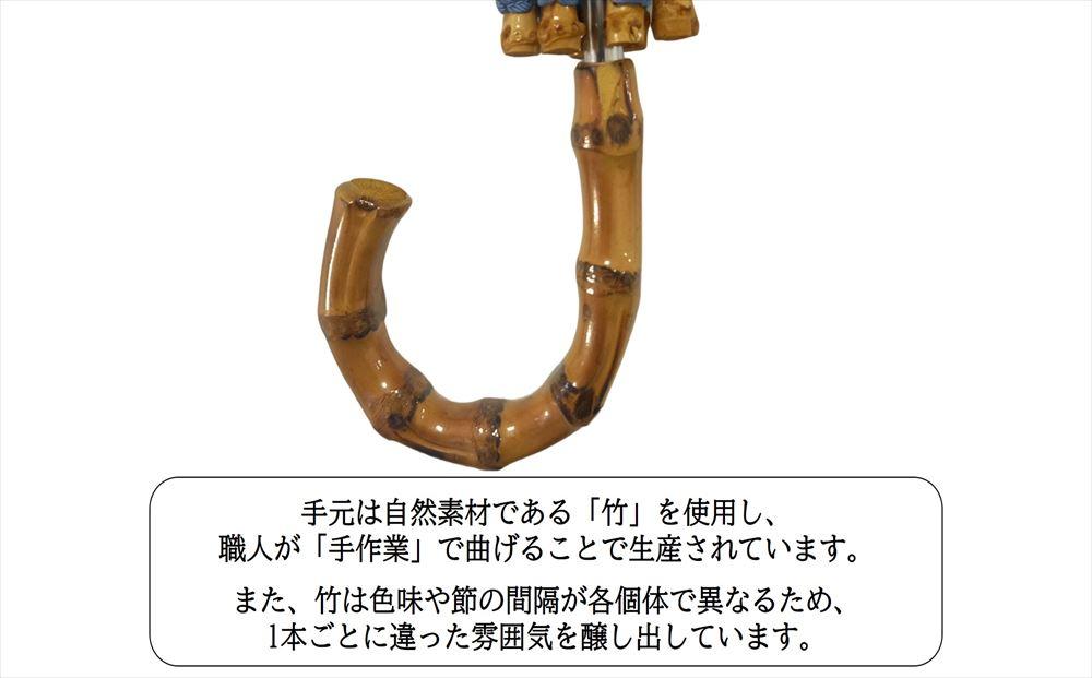 【ブロンズ】西陣織傘（ペイズリー柄）